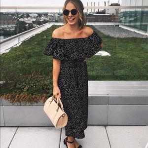 Off Shoulder Jumpsuit